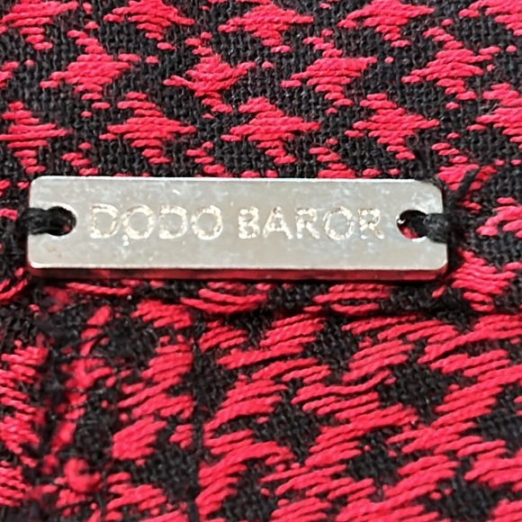 Dodo Bar Or Pass Tour Toi High Waist Black & Red Tassel Shorts Size Small - Picture 4 of 10